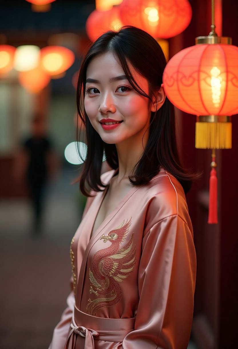 灯塔下的情侣